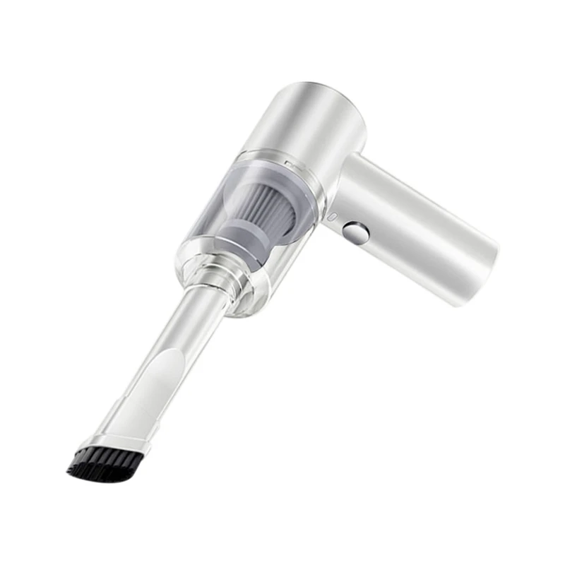 

Car Vacuum Cleaner Car Home Dual-Use Portable Vacuum Cleaner Car Use Mini Vacuum Cleaner(White)