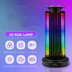 RGB-подсветильник ка светодиодсветодиодный для управления музыкой, с ритмом