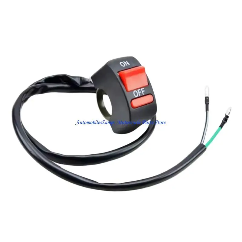 

H7BD Motorcycle Accessory Switches Ergonomic Design Metal ABS Components for Riding