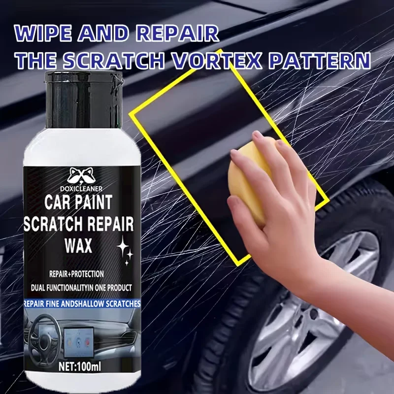 Restaurador de tinta para carro, repara facilmente arranhões, fosco ou outras imperfeições, melhora o brilho da pintura, restaura a beleza da aparência. Sc