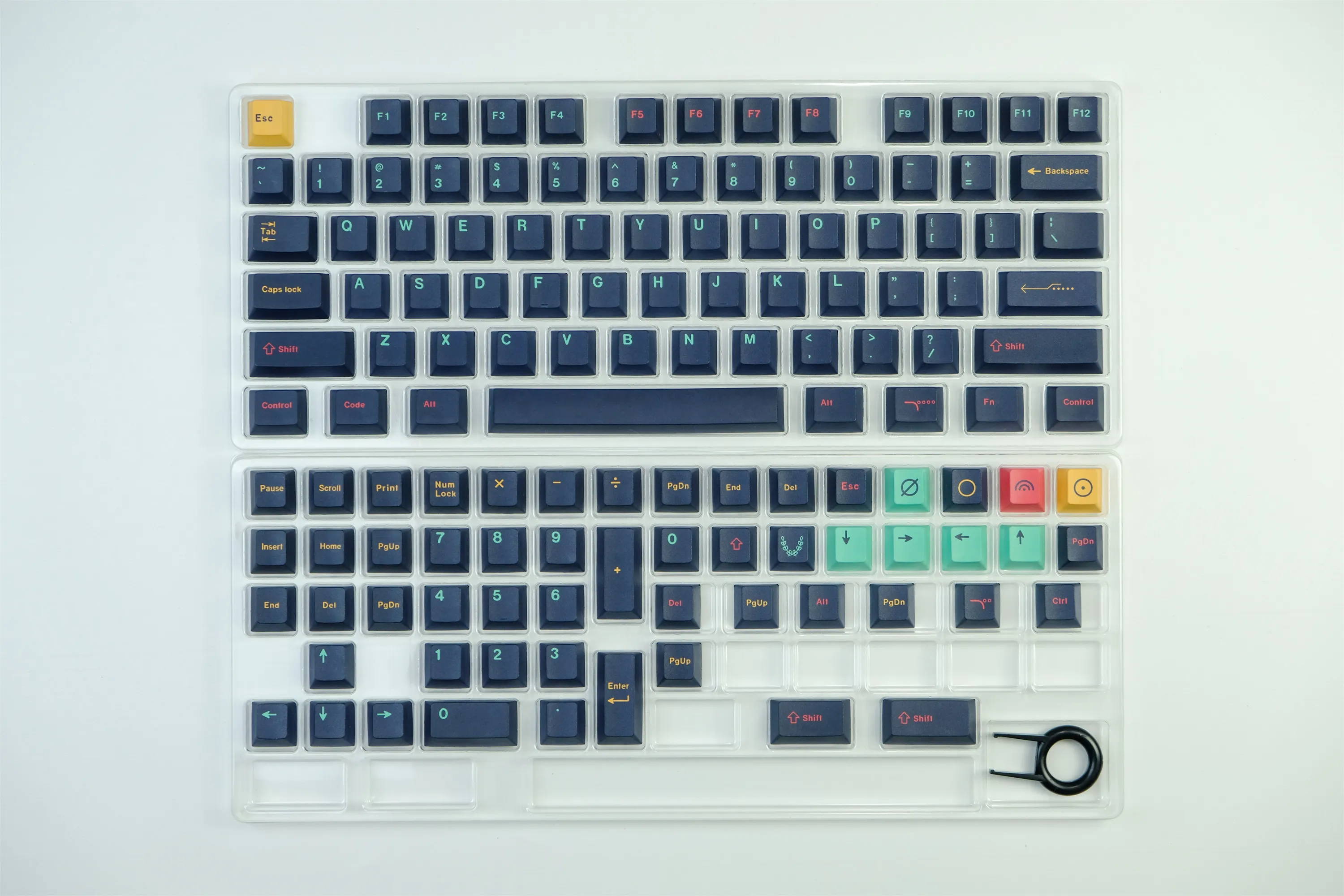 GMK Metropolis 129-Key PBT Keycaps Cherry Profile