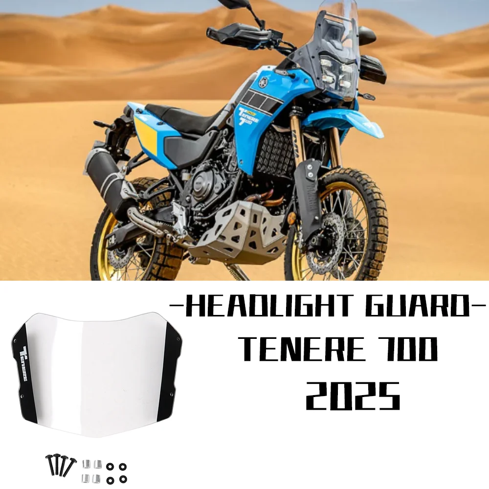 

2025 Tenere 700 for Yamaha Tenere700 Headlight Guard - Off-Road Motorcycle Protector, Heavy-Duty & Easy Install Adventure Riding