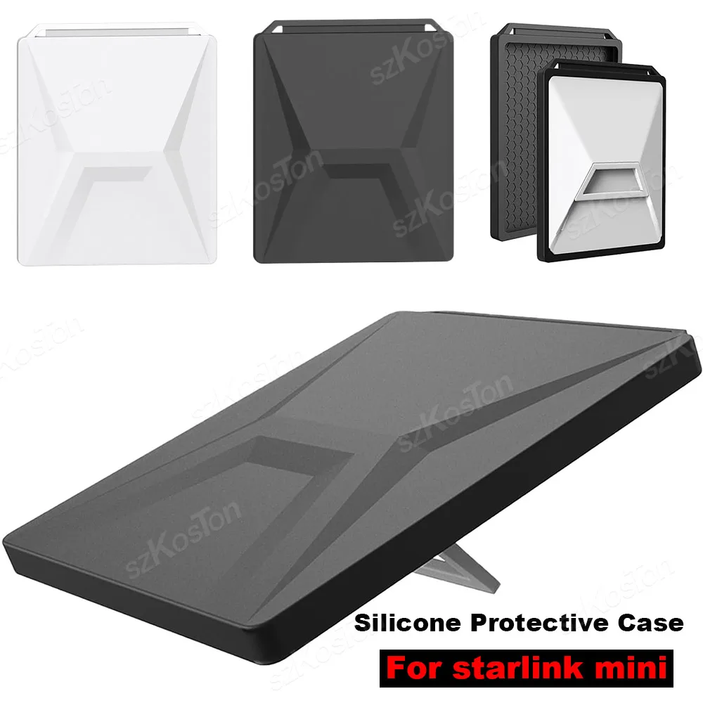 스타링크 미니 실리콘 보호 케이스, 낙하 방지, 충격 방지, 방수 보호 커버, 스타링크 미니 야외 액세서리
