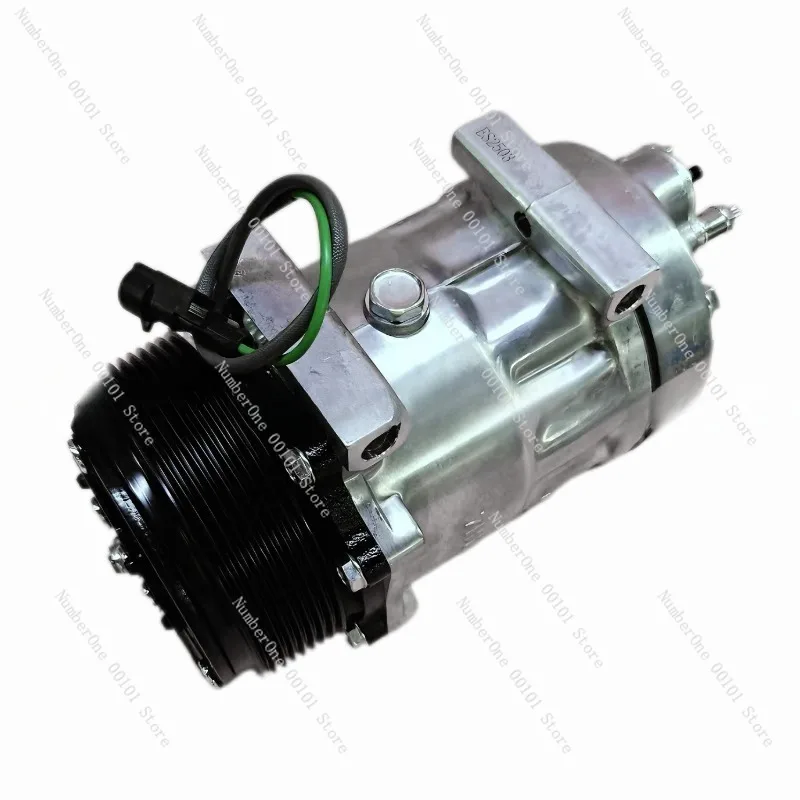 New Refrigeration Air Conditioning Compressor Pump Dongfeng Tianjin Truck,Heavy-Duty Cooling Compressor Automotive Air Systems