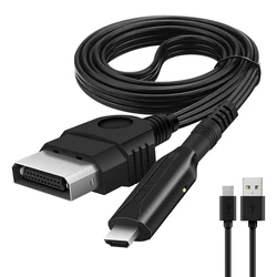 Adaptador convertidor de Audio y vídeo de Xbox a HDMI, Cable compatible con Xbox a HDMI, Monitor de juegos Original, 1080P