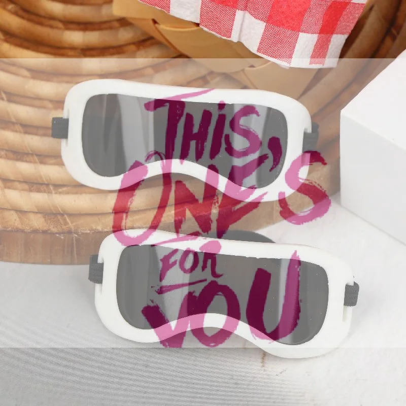 【BS】Voor 17CM poppen Skibril Poppen Verkleedaccessoires Poppenhuisdecoratie Schattige poppenkledingaccessoires