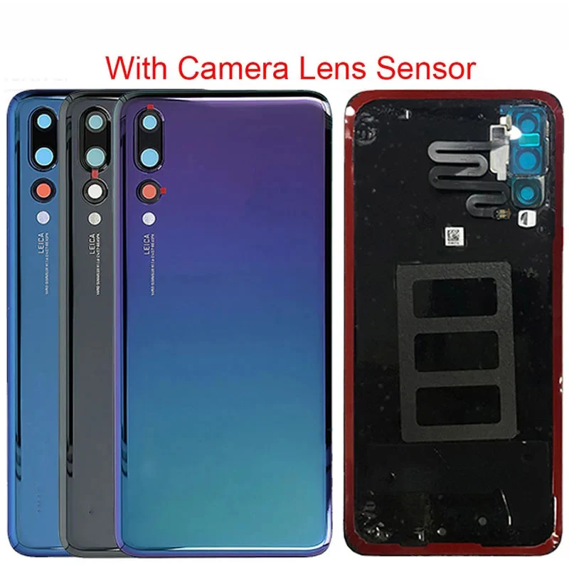 New Glass Rear Housing For Huawei P20 Pro Battery Cover Back Case Door P20 Pro Back Cover CLT-AL01 clt-l29 Replace Part