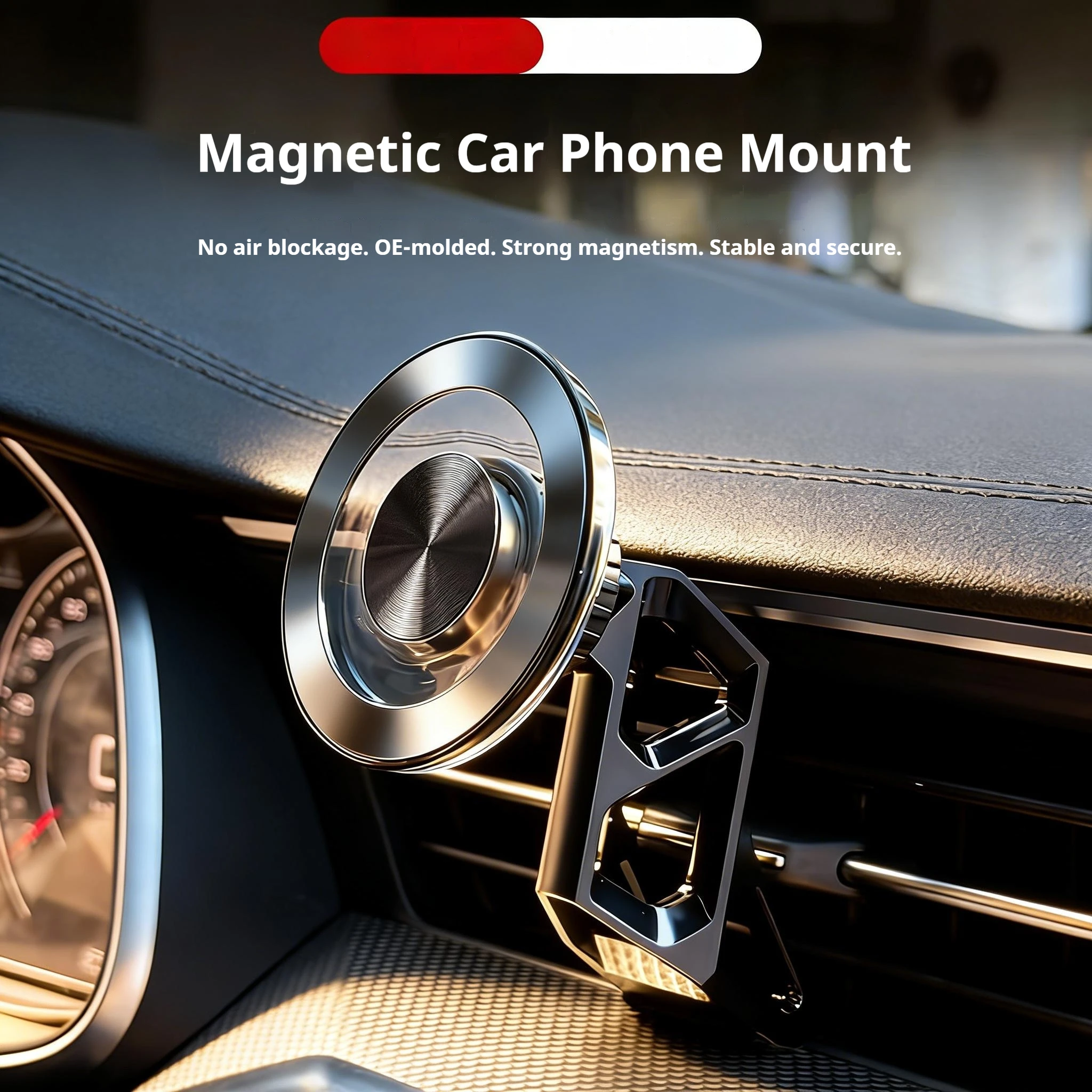 Made to measure For Mazda CX-50 2023 2024 Phone Holder Car Magnetic Mount Smart Sensing Wireless Charging One-Touch Release Qi