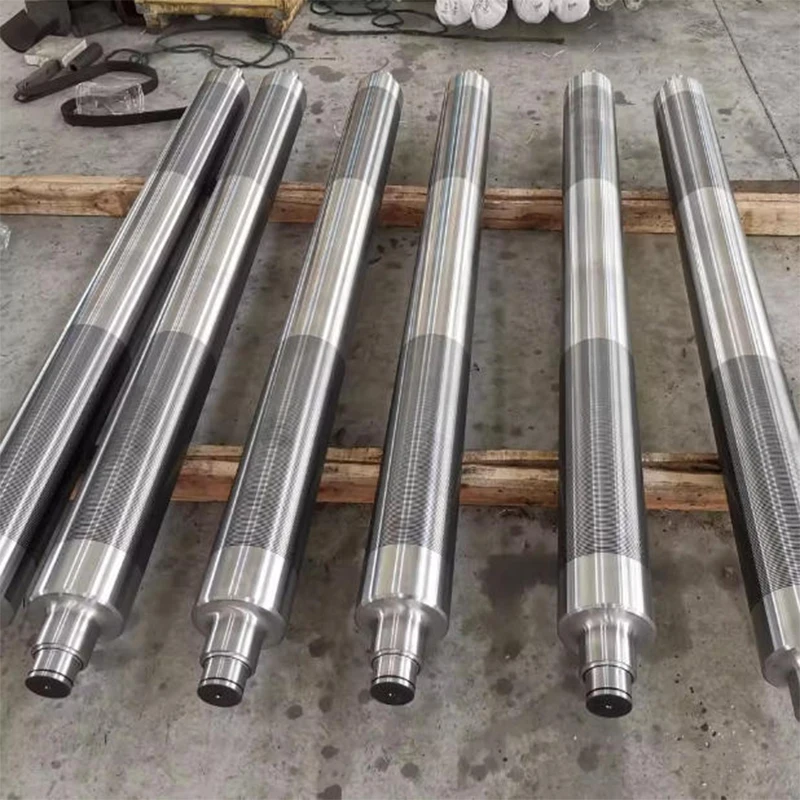 Custom CNC Machine Turning Service CNC Machining Motor Drive Shaft Large Forged Steel Shaft