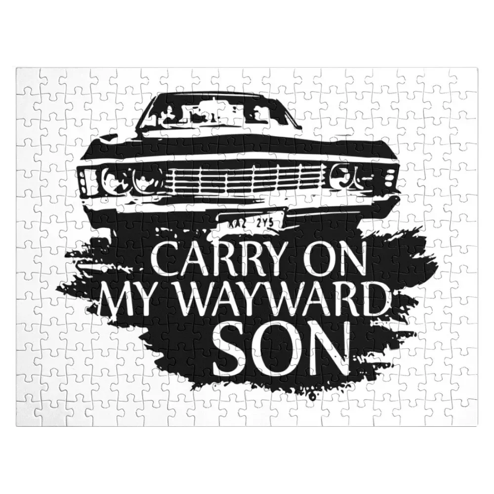 

Carry on my wayward son Jigsaw Puzzle Personalized Child Gift Custom Gift Customized Picture Novel Toys For Children 2022 Puzzle