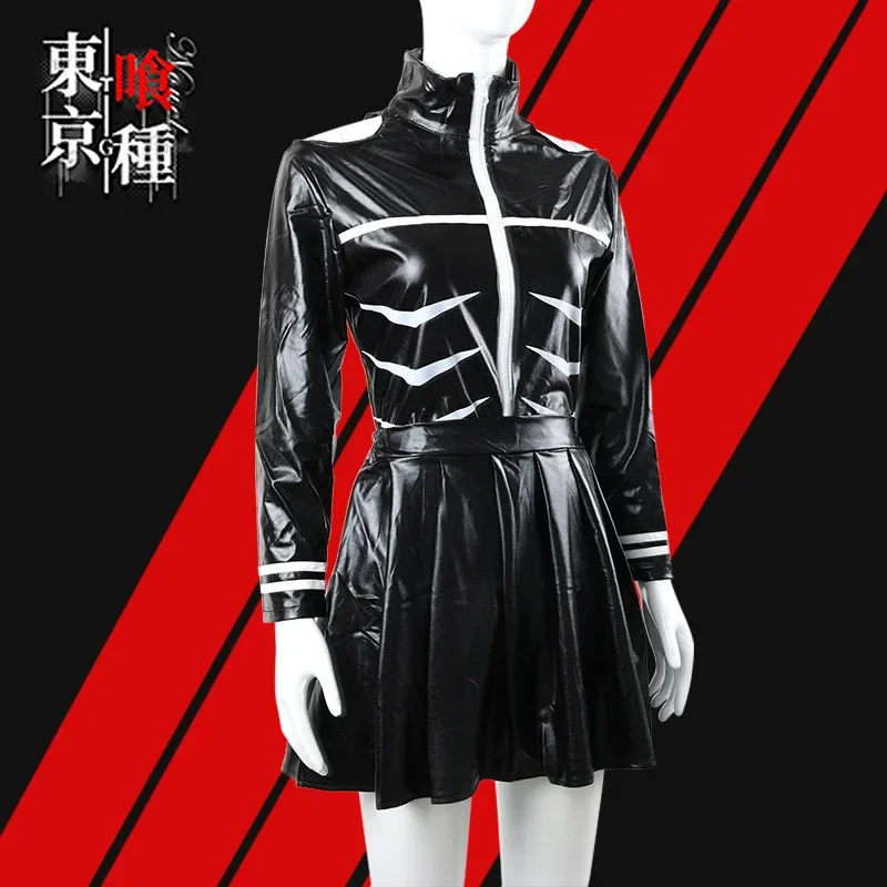 

2025 TakGhoul-Costumes de Cosplay pour Femme, Uniforme de Gastronomie, Jupes de Carnaval d'Halloween, Robe de ix