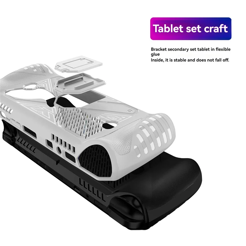 Dependable-TPU Protective Case With Stand For Asus ROG Ally X Game Console, Durable Cover Shell For Enhanced Gaming