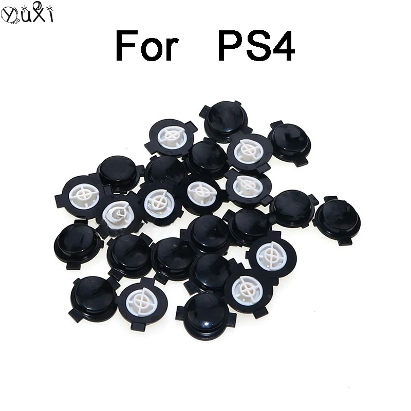 YuXi 1 шт. для PS4 PlayStation Dualshock 4 DS4 контроллер Главная Кнопка Ремонт Аксессуары Кнопка возврата назад Кнопка с логотипом