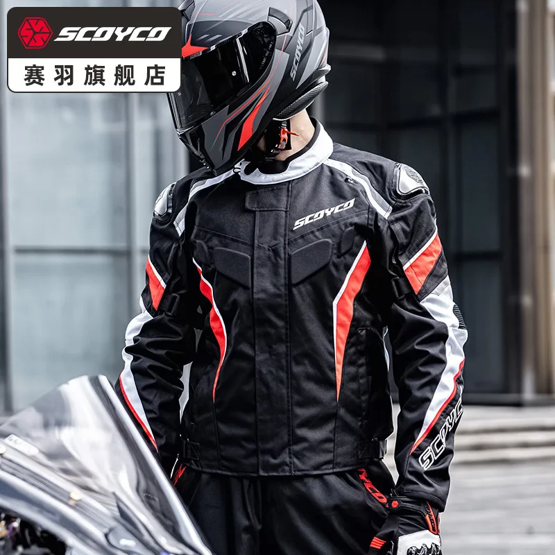

Saiyu Motorcycle Riding Suit Winter Locomotive Racing Suit Windproof Waterproof Warm Equipment Sonic 2 Motorcycle Clothes M-4XL