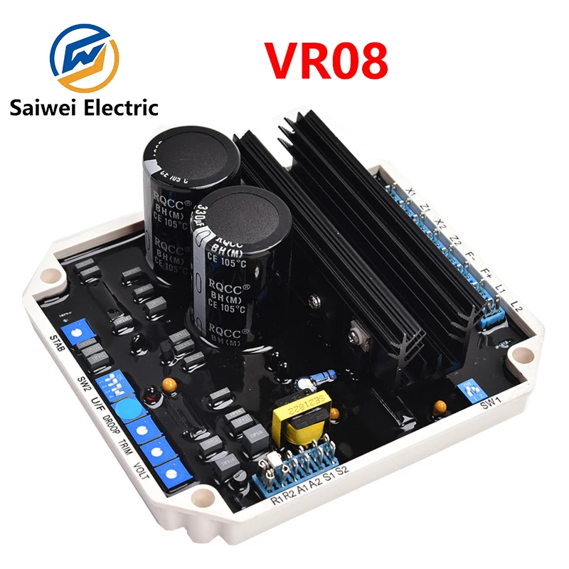 VR08 marine generator AVR voltage regulator replaces KF308AKF306A regulator automatic voltage regulator