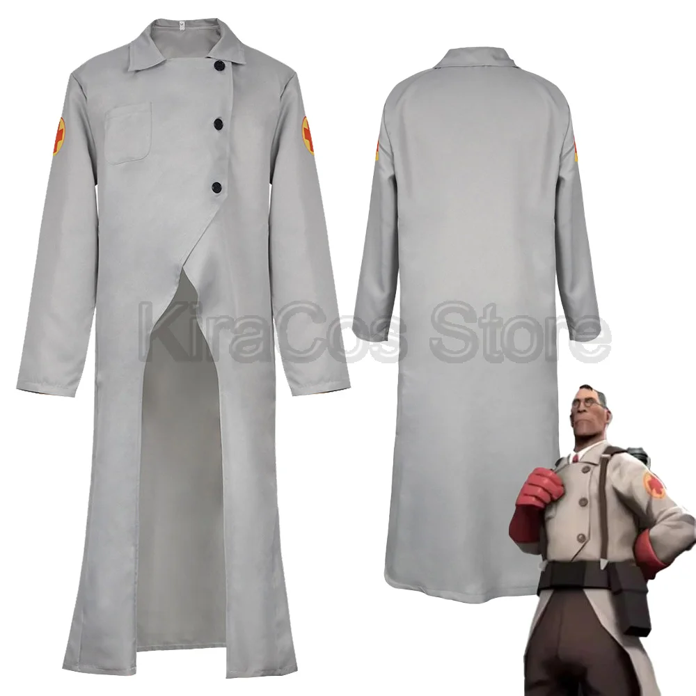 Party Games Lab - Kostium Cosplay TeamFortress2 Medic Dr. Ludwig