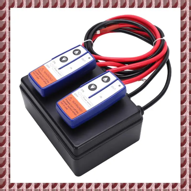 

A95G 5000 Lbs Electric Winch Control Box Wireless Remote Control 250A Truck Mounted Crane Accessories Winch Control Box Easy To