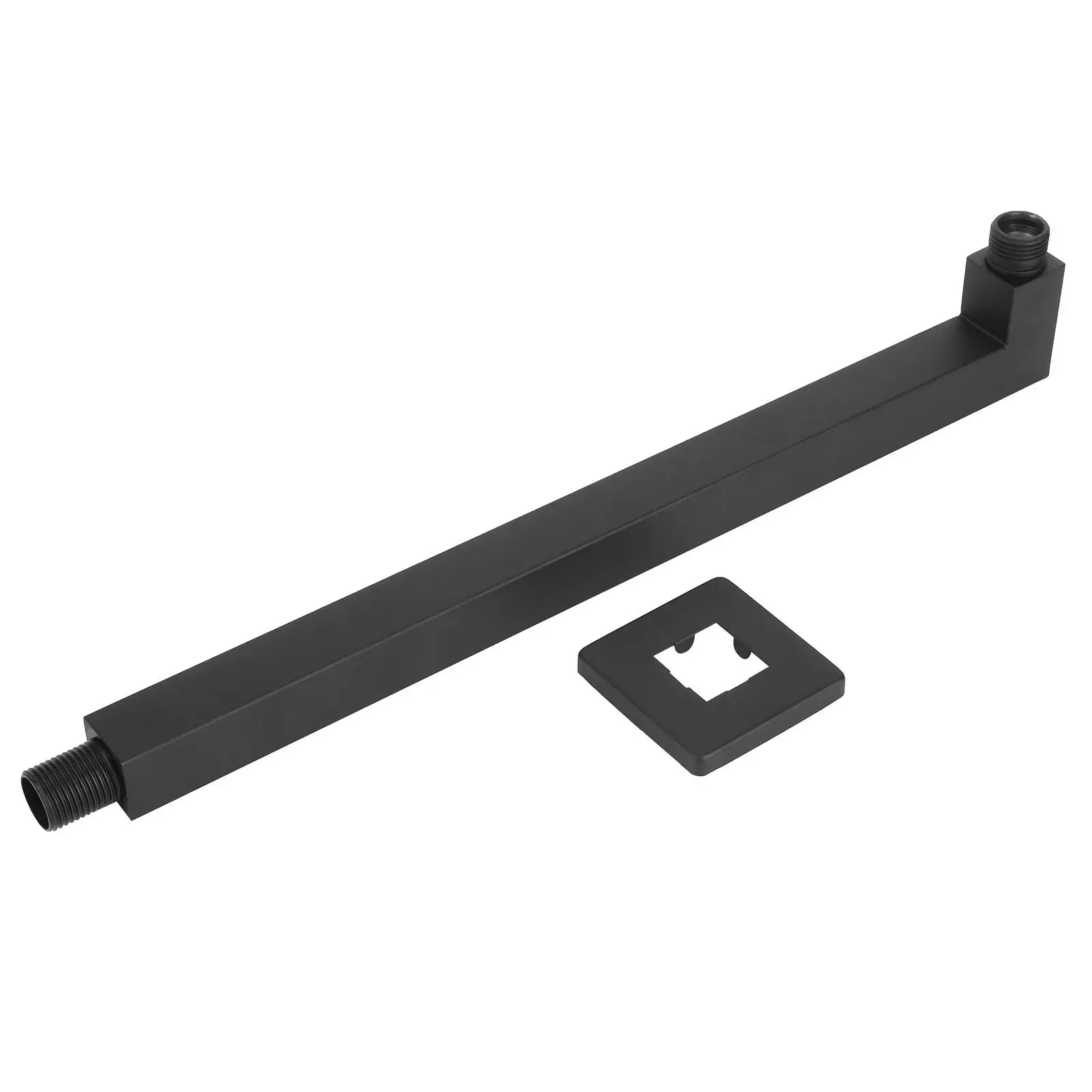 Support d'Extension de Bras de Douche Mural en Acier Inoxydable Filetage G1/2 Pouces