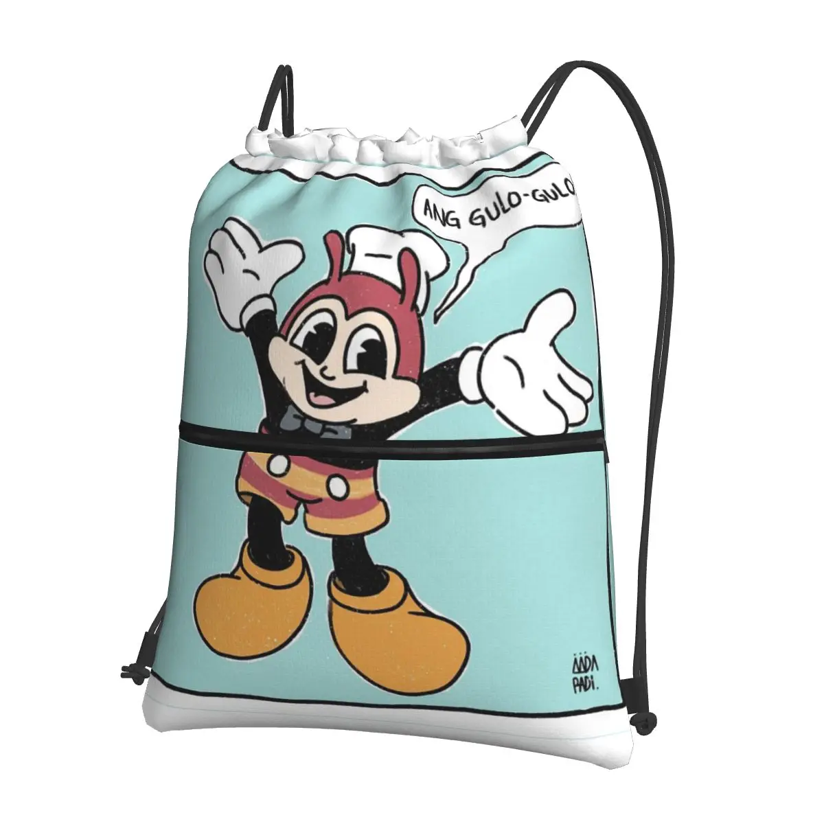 JOLLIBEE X MOUSE FUNNY REMIX WEBCOMIC POSTER zaini borsa con coulisse borsa con coulisse borse portaoggetti tascabili per studenti delle scuole