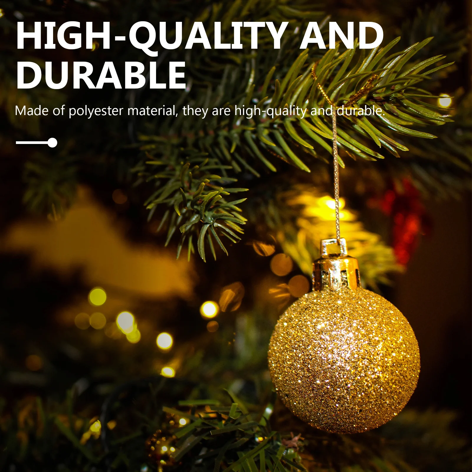 

Christmas Ball Hanging Ropes Snap Locking Strings For Xmas Tree Ornament Hanger Party Decoration Supplies Precut