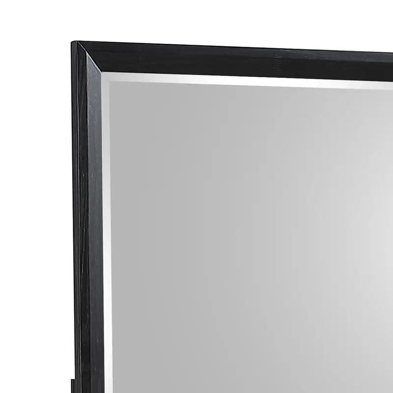 طقم غرفة نوم كينج التقليدية المكونة من 5 قطع بلمسة نهائية من خشب الجوز #4