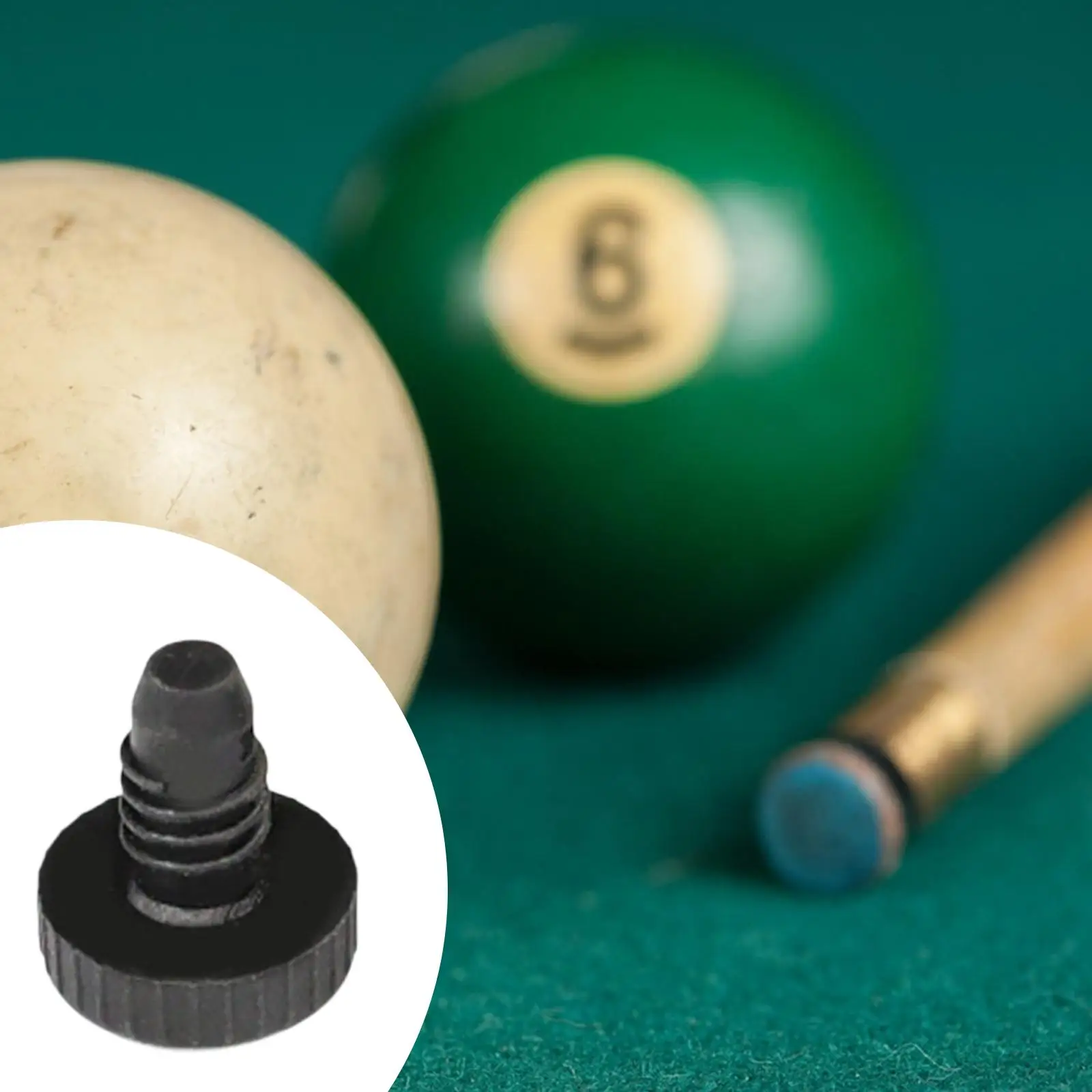 

Защитный колпачок для наконечника бильярдного кия, практичный, портативный, легкий, для аксессуаров для бильярдных киев, замена защитного бампера