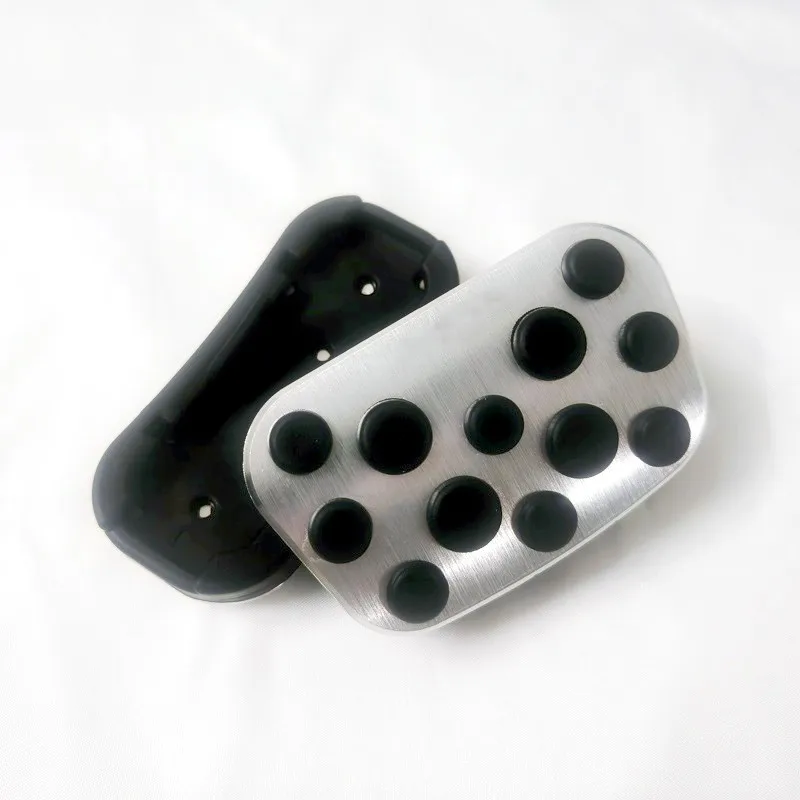 For Mazda 2 Hybrid 2022 2024 Accessories Car Accelerator Pedal Brake Foot No Drill Cover Anti Skid Auto Aluminium Alloy Guards