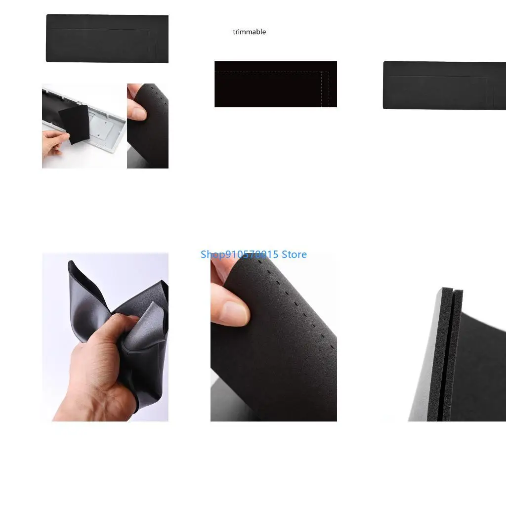 B95C Poron Foam Keyboards Soundproof Insert Perfect Mechanical Keyboards Quiet