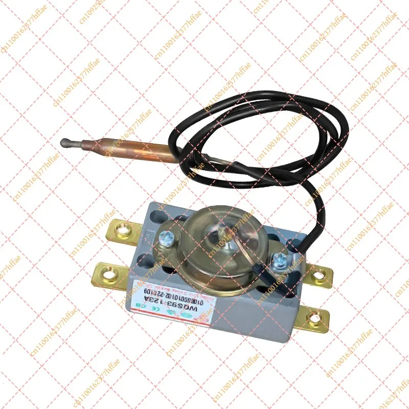 WQS93-12 Thermostat for Electric Water Heater, 20A AC 250V 4-Pin Kettle Thermostat