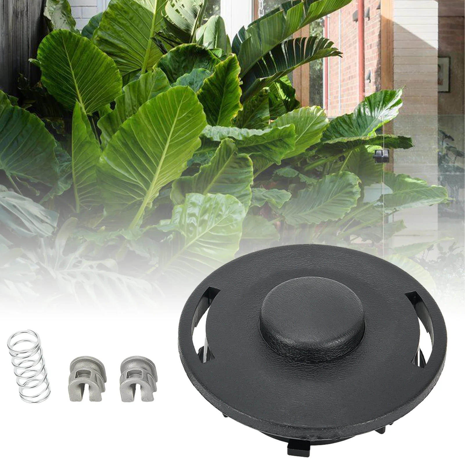 

High Quality Brand New Spool Trimmer Head Home Garden Kit Mower Replacement Round String Trimmer Accessories Components