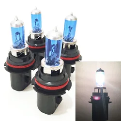 2Pcs 9007-HB5 White 100/80W Xenon Halogen 5000K Headlight #d1 High/Lo Beam Light