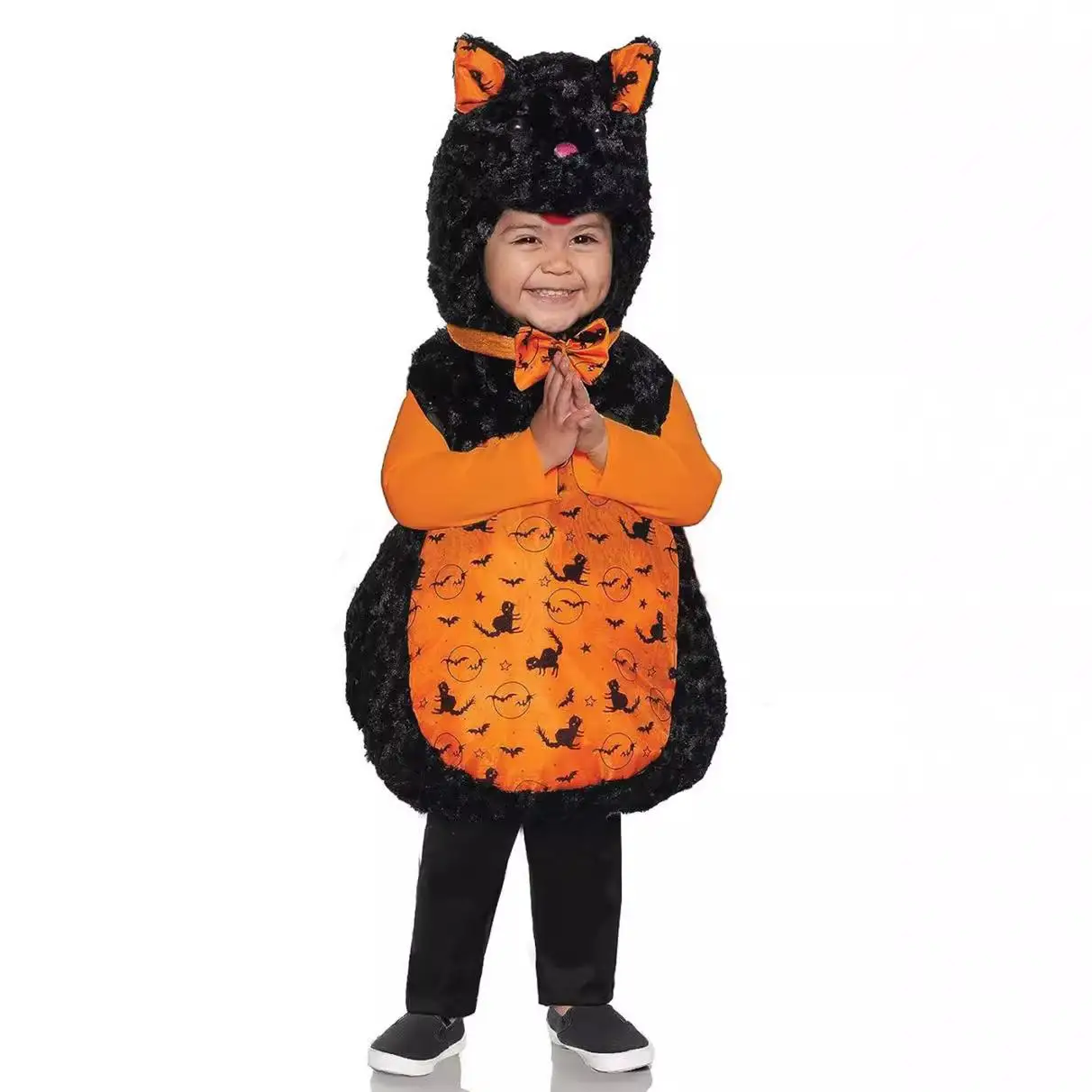 

Cross-Border New loween Jumpsuit Children's Performance Costume Low Waist Long Pants Polyester Fiber Ladies Premium