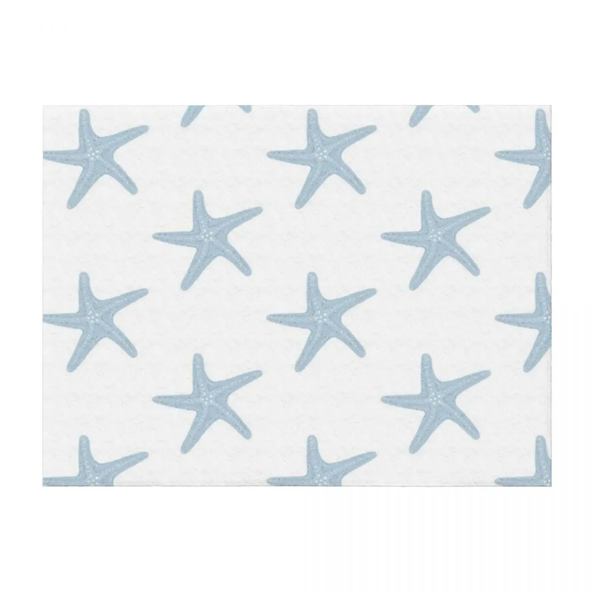

Blue Star Fish Throw Blanket Bed Comforter Decorative Sofa warm for winter Blankets