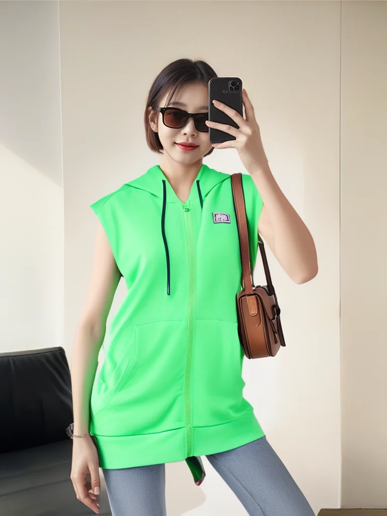 New Arrived Fit Funky  sports dance running back cut top fashion vest 0073