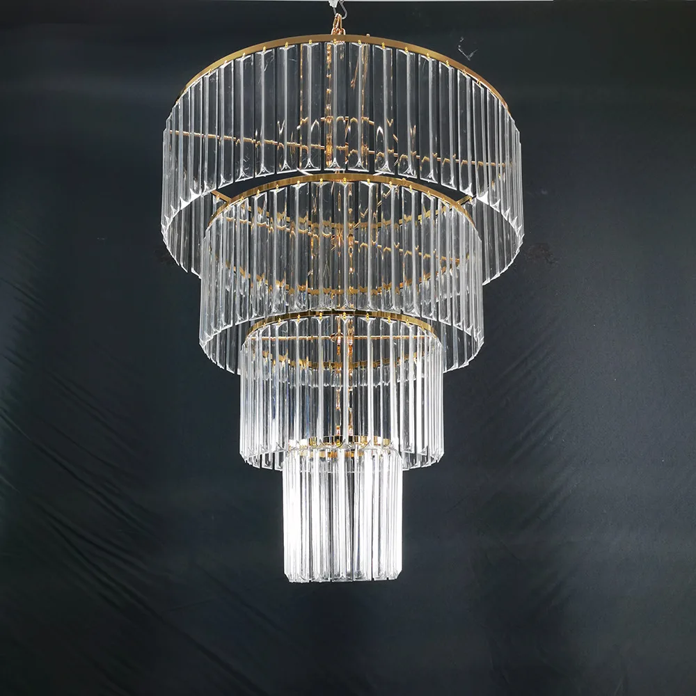New wedding props acrylic water ice bar chandelier window stage wedding venue decoration lights
