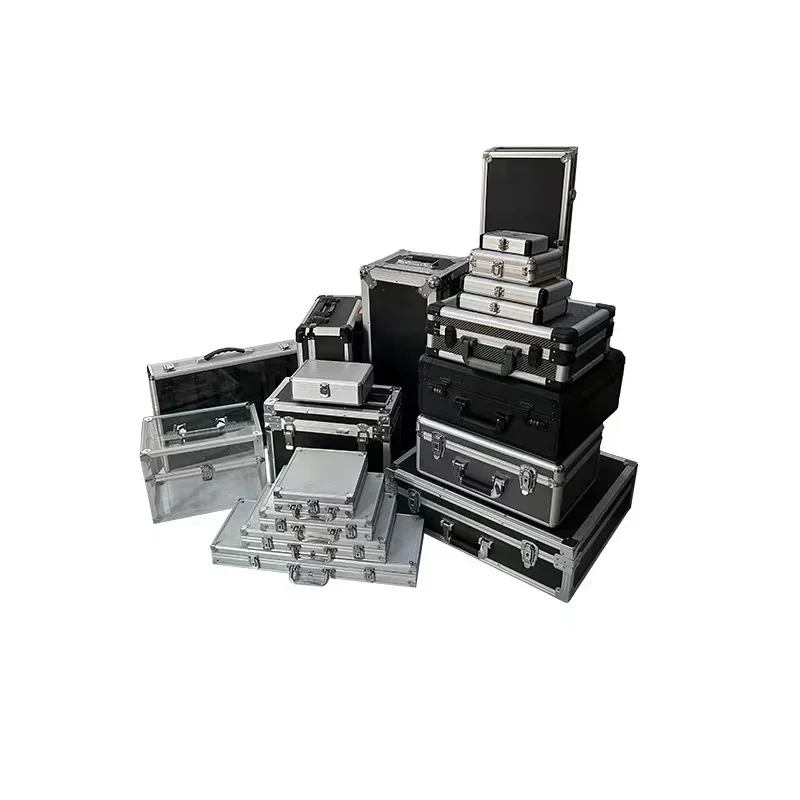 

Customizable Dimension Large Equipment Carrying Flight Case With Foam Interior Hard Aluminum Road Case With Wheels