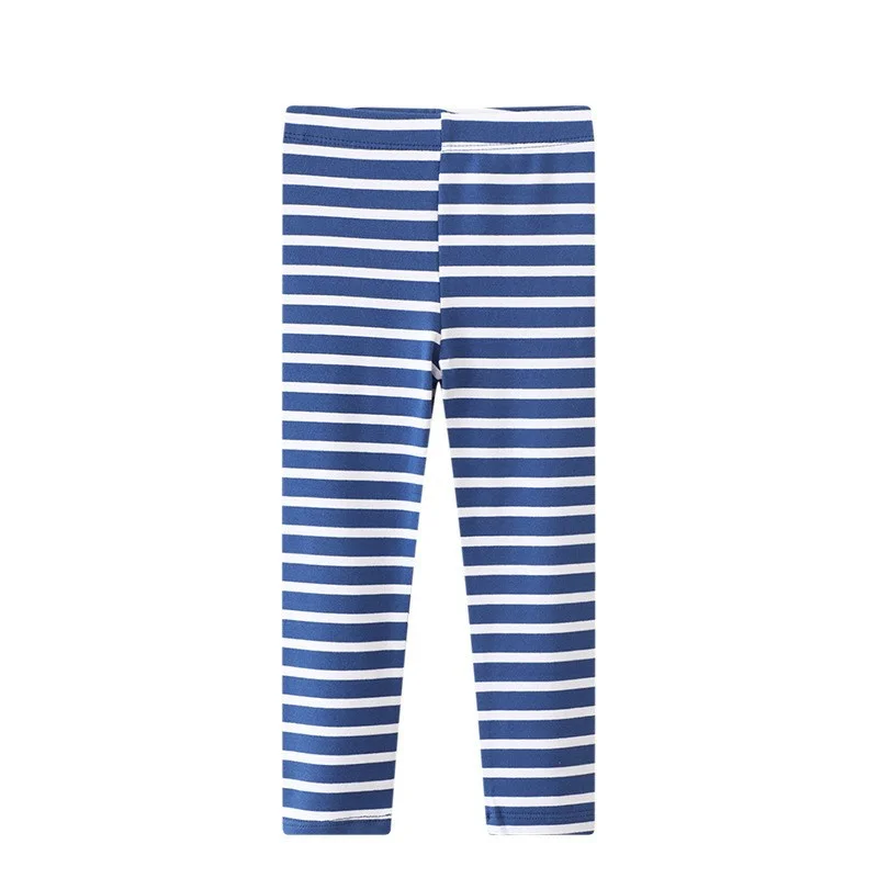 Jumping Meters 2-7T Striped Pencil Baby Girls Leggings Pants Hot Selling Kids Skinny Trousers Full Length Pants