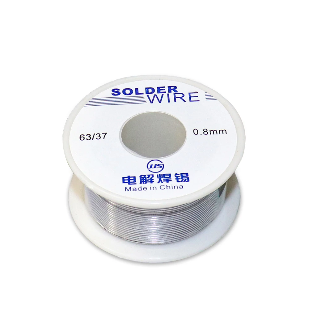 6337 tin wire 0.8mm small roll with rosin solder wire Solder Wire Flux Rosin Core Weldring Tin Lead weilding wire 1mm tin wires