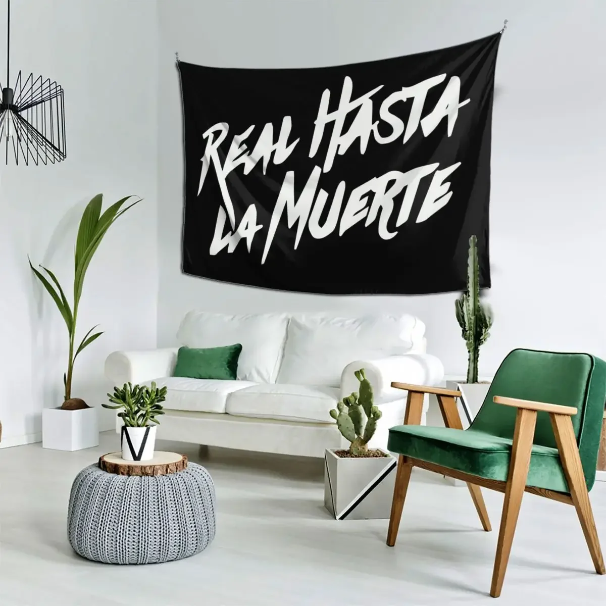 

Real Hasta La Muerte Merch Real Hasta La Muerte Tapestry Christmas Decoration Wall Decor Tapestry