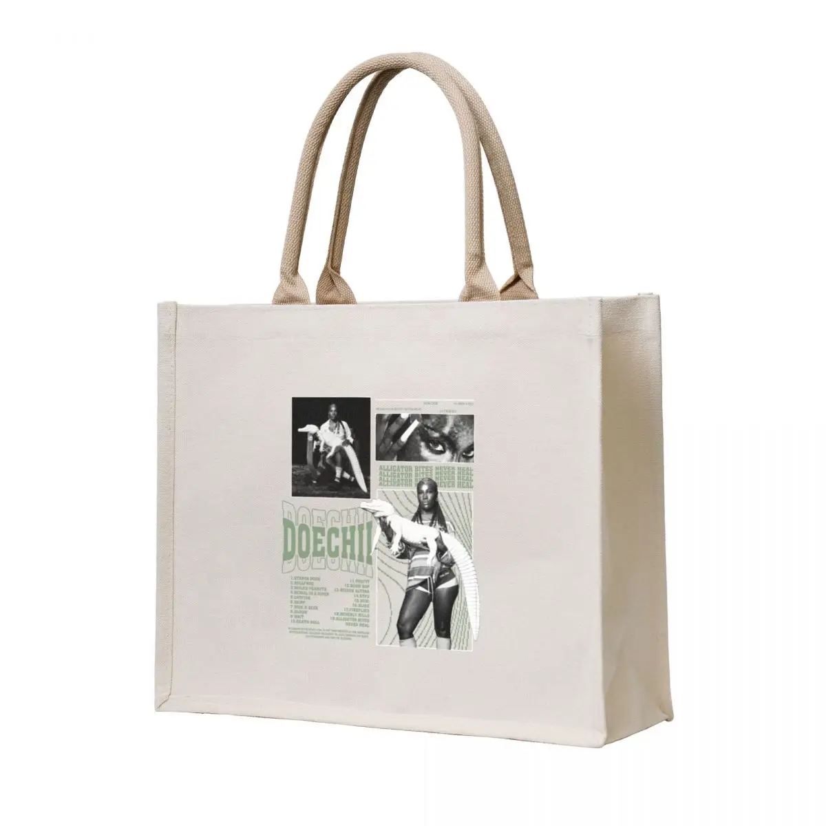 

Doechii Album Retro Vintage Tote Bag Shopping bags shopper bag women tote bag canvas canvas tote bags