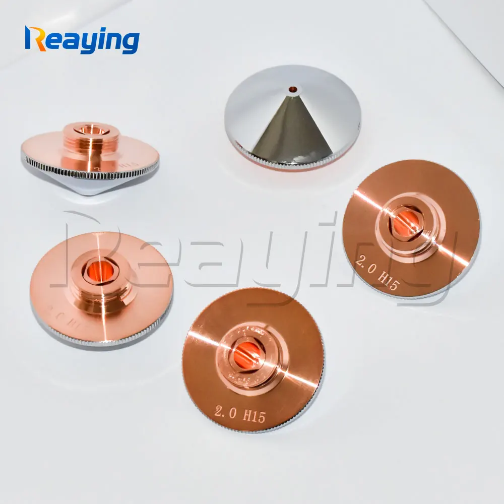 10 Pcs Laser Nozzle Single Double Layers Caliber 0.8 - 6.0 for Raytools BT240 1064nm Fiber Laser Cutting Head