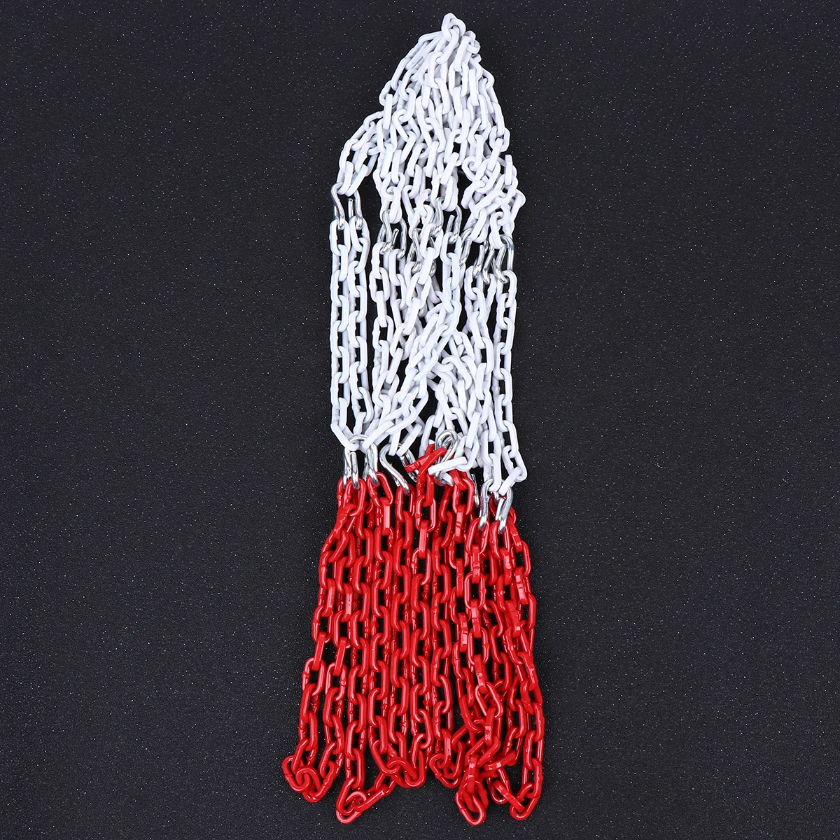 

Metal Basketball Net Manganese Steel Chain 12 Buckles Galvanized Goal Heavy Duty Zinc Plated Weather Resistant Durable Hooks