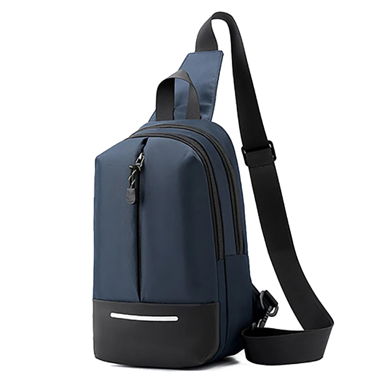 Men Waist Packs Chest Bags with Phone Pocket Multi-Pocket Work Sling Pouch Large Capacity Messenger Bag Stylish Shoulder Daypack