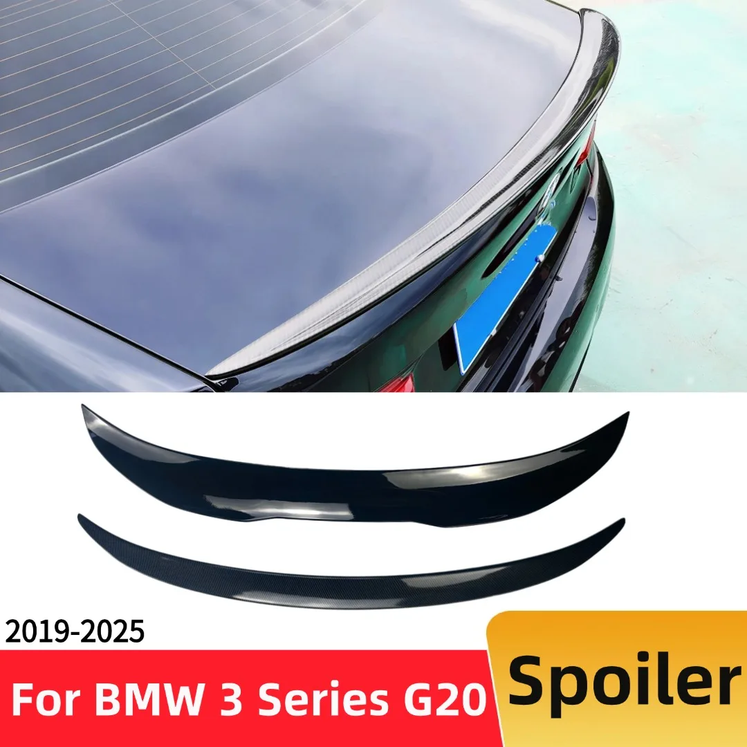 

Rear Air Deflector Dam Splitter Trunk Spoiler For BMW 3 Series Sedan G20 G28 2019-2025 320d 330i 340i 340d Wing ABS Tail Tuning