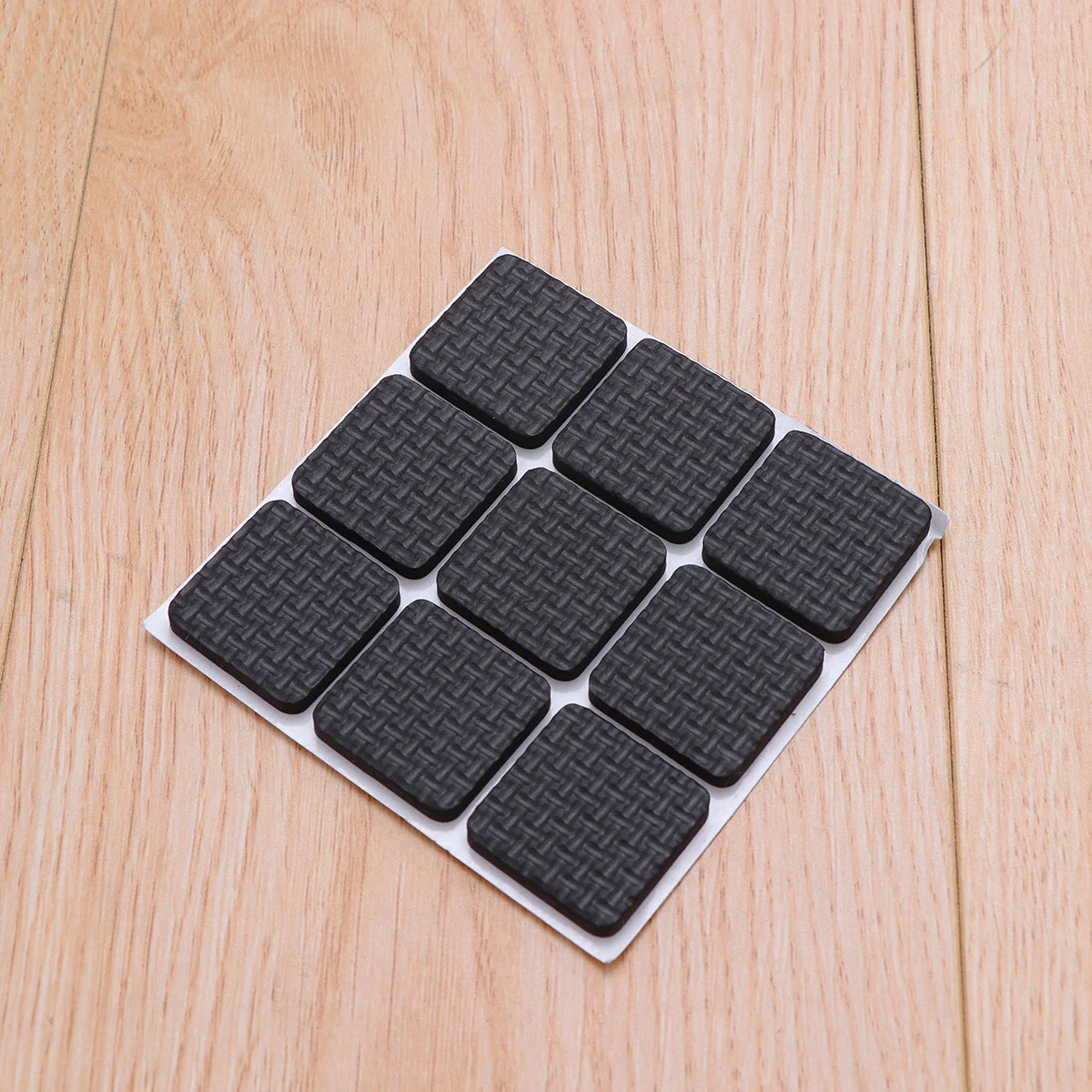 

10 Sheets Anti-Slip Chair Grippers Square Self-Adhesive Eva Floor Protectors Furniture Stoppers Stops Slide Noise Scratch