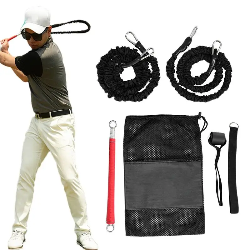 

Golf Swing Aid Rope Golf Swing Training Aid Professional Portable Multi-functional Fitness Practice Equipment For Warm-Up