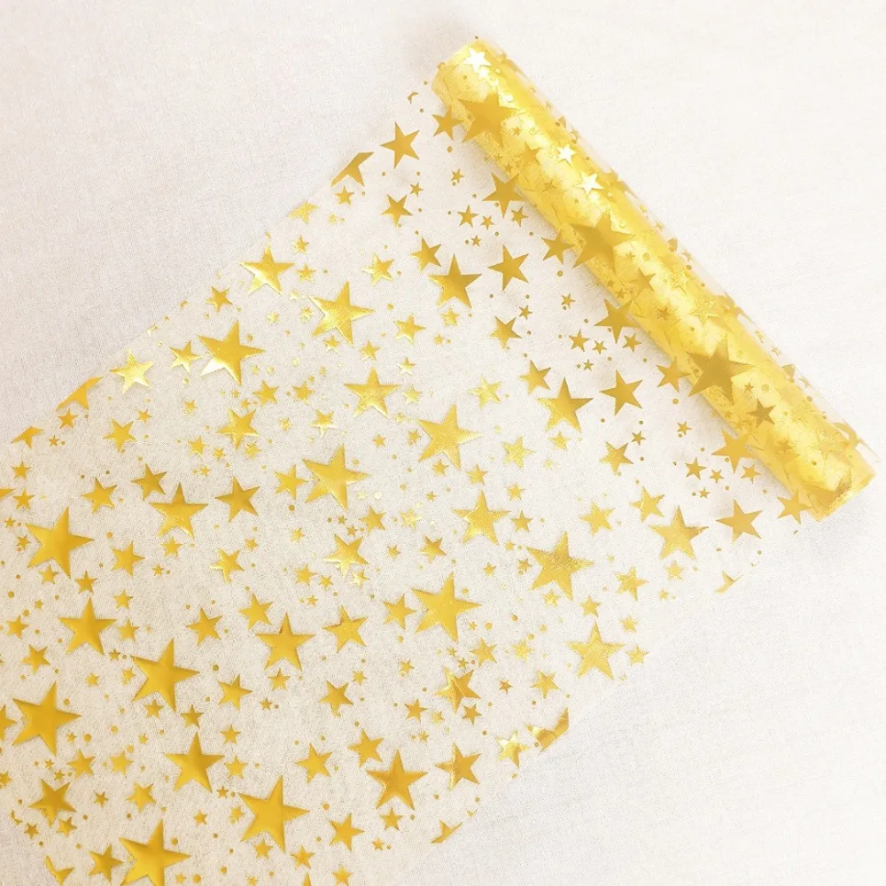 

Прозрачная сетка, блестящая звезда, дорожка для стола, звездный узор, романтический стол на день рождения, флаг, полиэстер, блестящая дорожка для стола