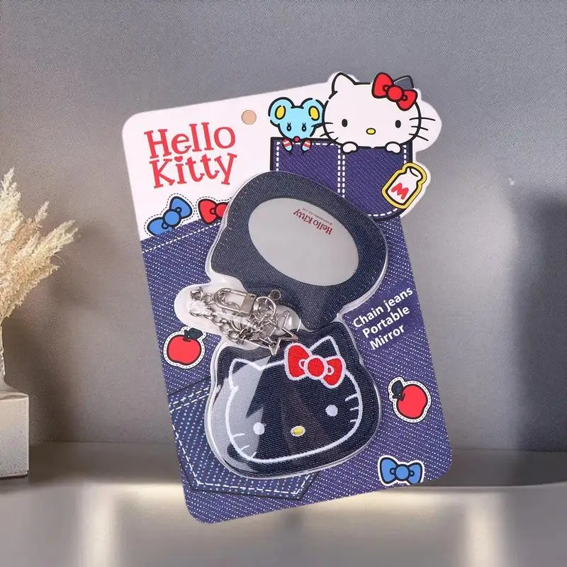 سلسلة مفاتيح مرآة هيلوكيتي الساحرة؛ ملحق حقيبة الرسوم المتحركة الرائعة، مثالي للهدايا