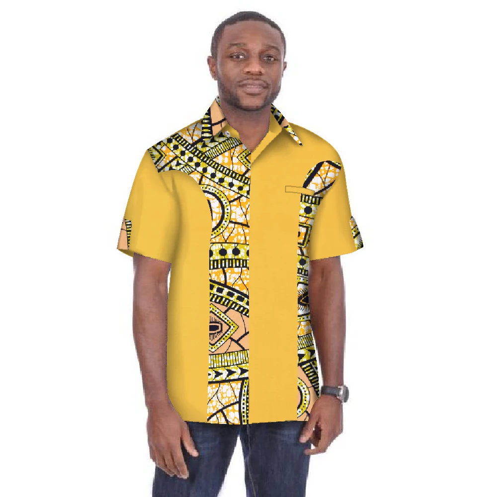 Tradicional dos homens roupas africanas camisas de manga curta dashiki  camisa de impressão africana plus size roupas masculinas 6xl brw wyn05 /  Vestuário mundial, image size:1000x1000
