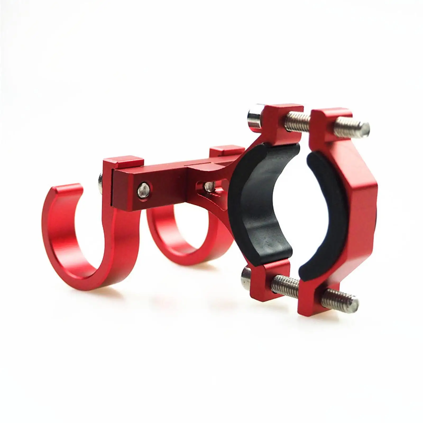 Electric Scooter Hooks Simple Bike Shelf Tube Storage Hanger Buckle Hooks Hooks Ebikes Portable Double Metal Helmet Rack